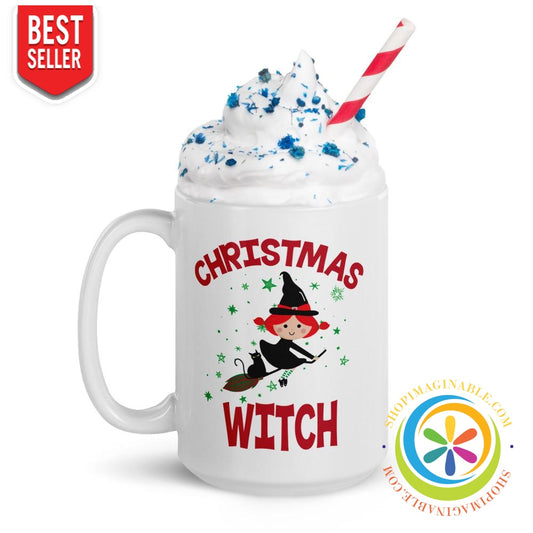 Christams Witch - Witch Holiday Coffee Mug Cup-ShopImaginable.com