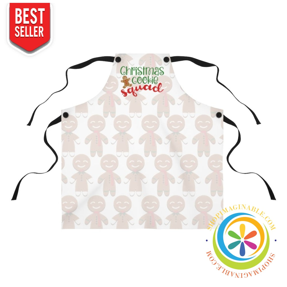 Christmas Cookie Squad Apron One Size Accessories