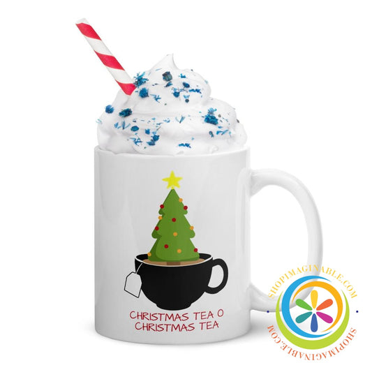 Christmas Tea O Christmas Tea Coffee Mug Cup-ShopImaginable.com