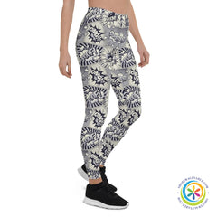 Comic Monochrome Full Length Leggings-ShopImaginable.com