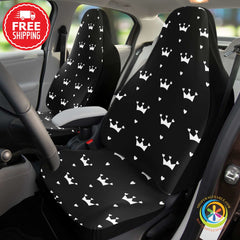 Crown & Hearts Car Seat Cover-ShopImaginable.com