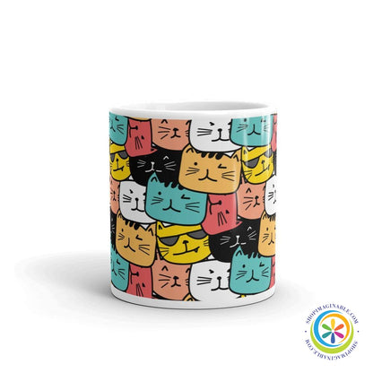 Cute Cat's Coffee Cup / Mug-ShopImaginable.com