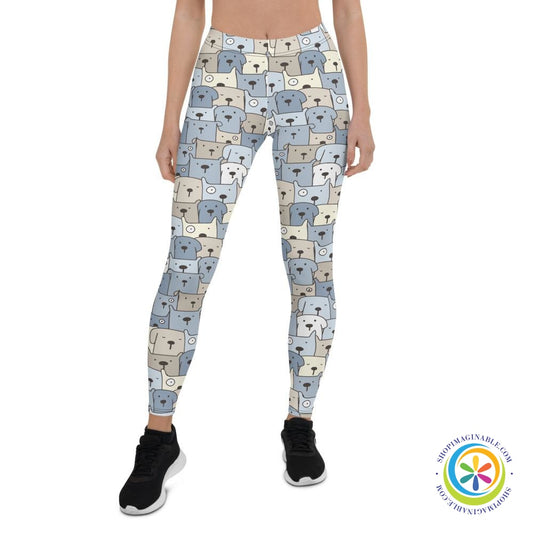 Dog Lovers Full Length Leggings-ShopImaginable.com