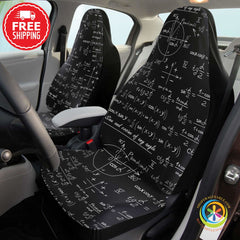 Epic Math Equations Car Seat Covers-ShopImaginable.com
