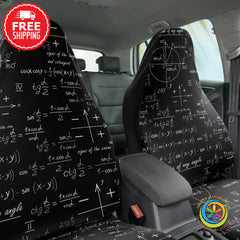 Epic Math Equations Car Seat Covers-ShopImaginable.com