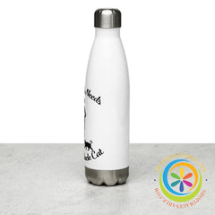 Every Girl Needs A Little Black Cat Stainless Steel Water Bottle-ShopImaginable.com