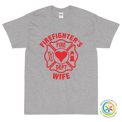 Firefighters Wife Unisex T-Shirt-ShopImaginable.com