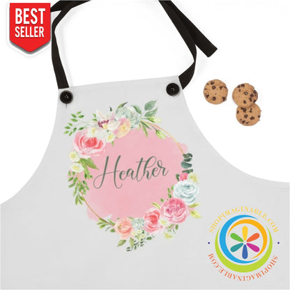 Floral Personalized Custom Apron Kitchen Accessories