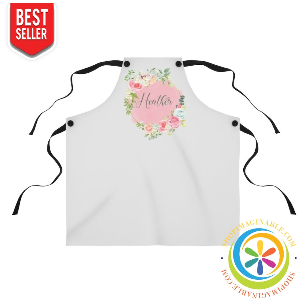 Floral Personalized Custom Apron One Size Kitchen Accessories