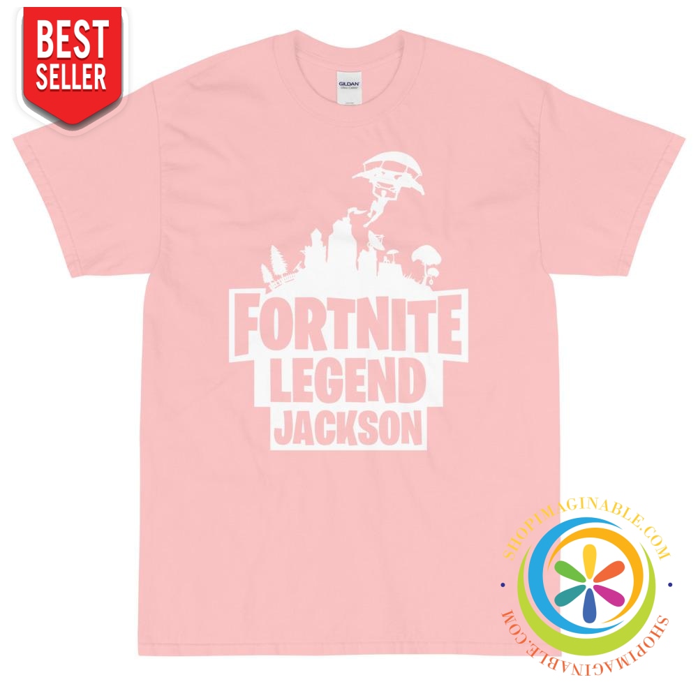 Fortnite Legend Custom Gamer Tag Unisex T-Shirt-ShopImaginable.com