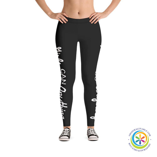 Girls Can Do Anything Full Length Leggings-ShopImaginable.com