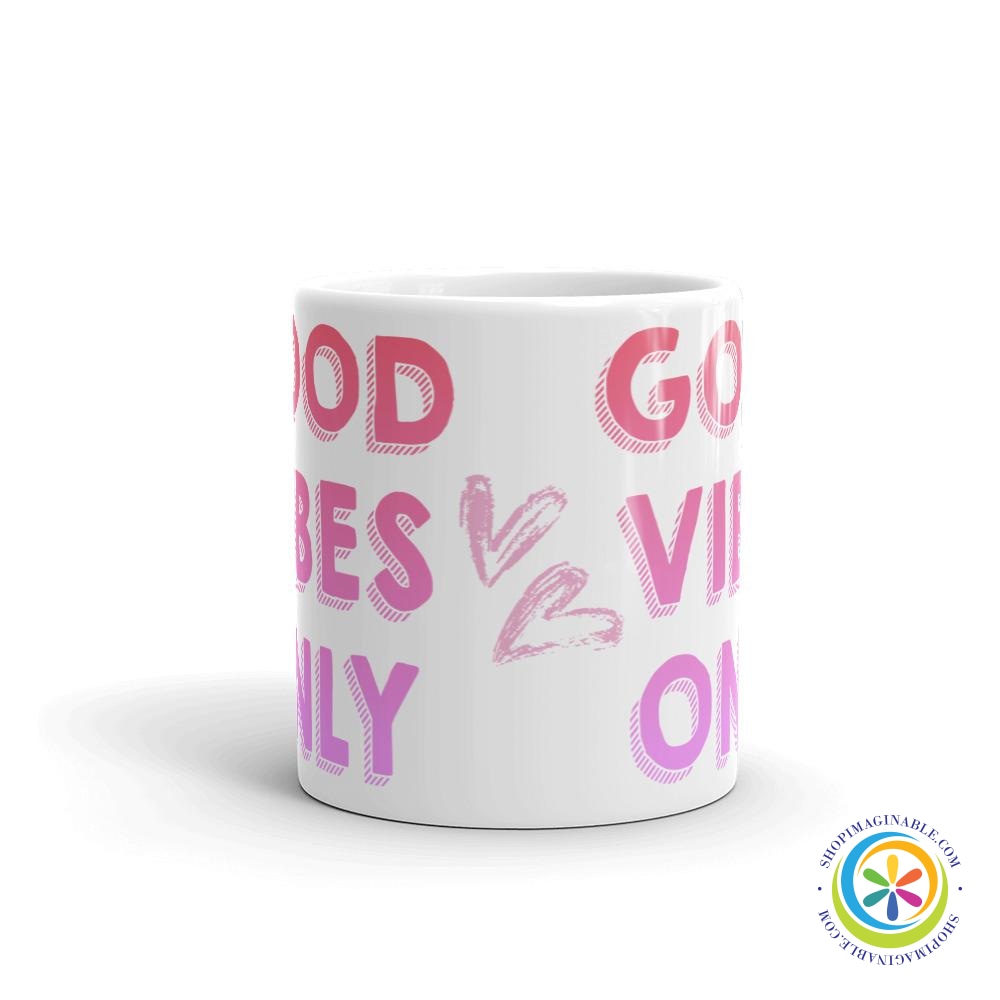 Good Vibes Only Coffee Mug Cup-ShopImaginable.com