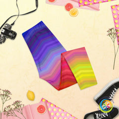 Greatest Rainbow Capri Leggings-ShopImaginable.com
