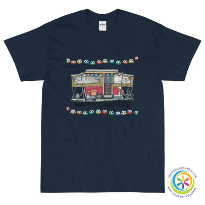 Happy Campers Unisex T-Shirt-ShopImaginable.com