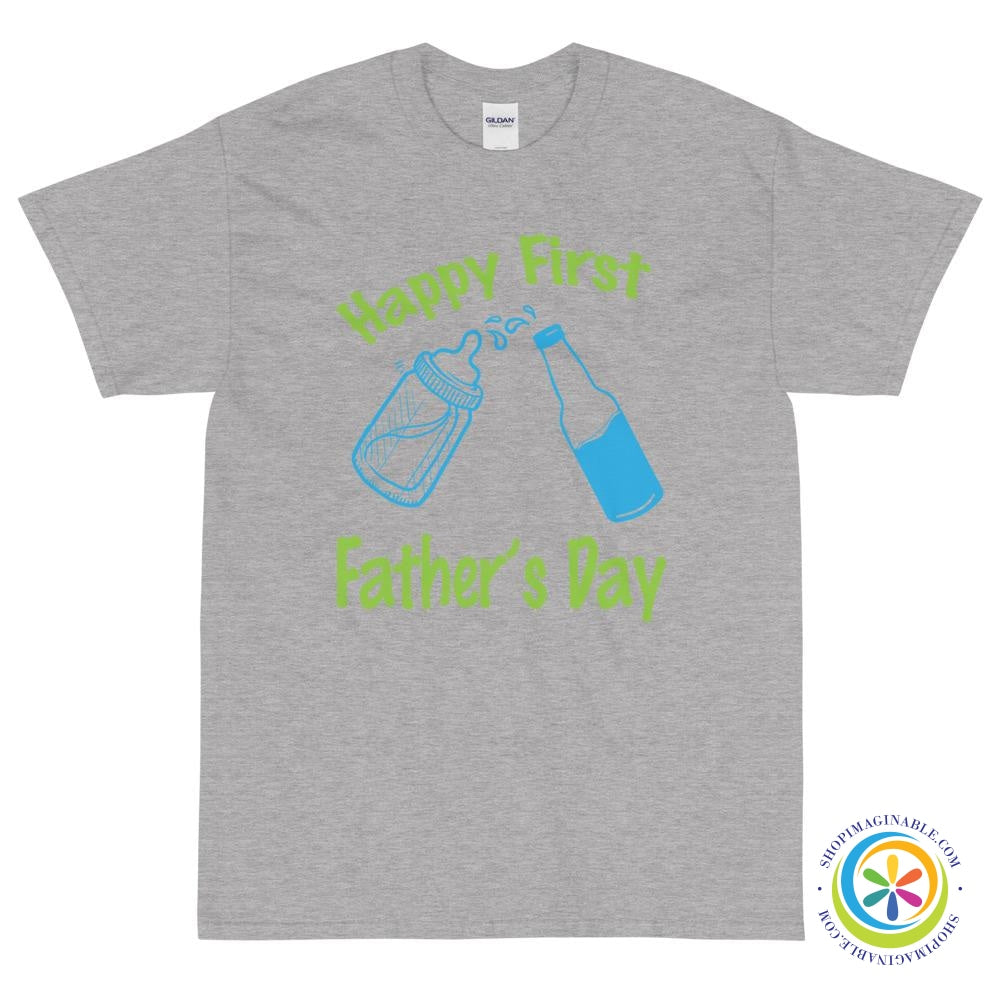 Happy First Father's Day T-Shirt-ShopImaginable.com