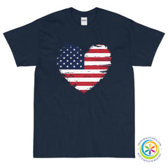 Heart of USA Unisex T-Shirt-ShopImaginable.com