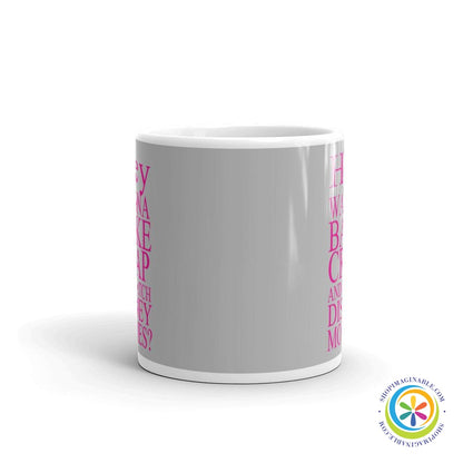 Hey Wanna Bake Crap & Watch Disney Movies Coffee Mug-ShopImaginable.com