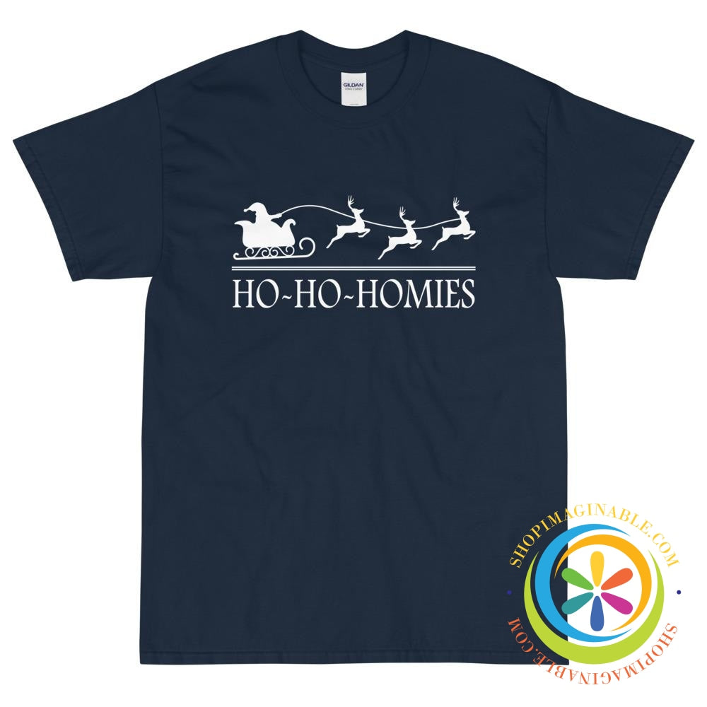 Ho Ho Homies Unisex Holiday T-Shirt - Funny-ShopImaginable.com
