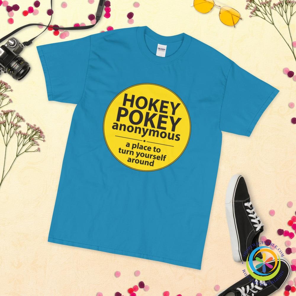 Hokey Pokey Anonymous Funny Unisex T-Shirt-ShopImaginable.com