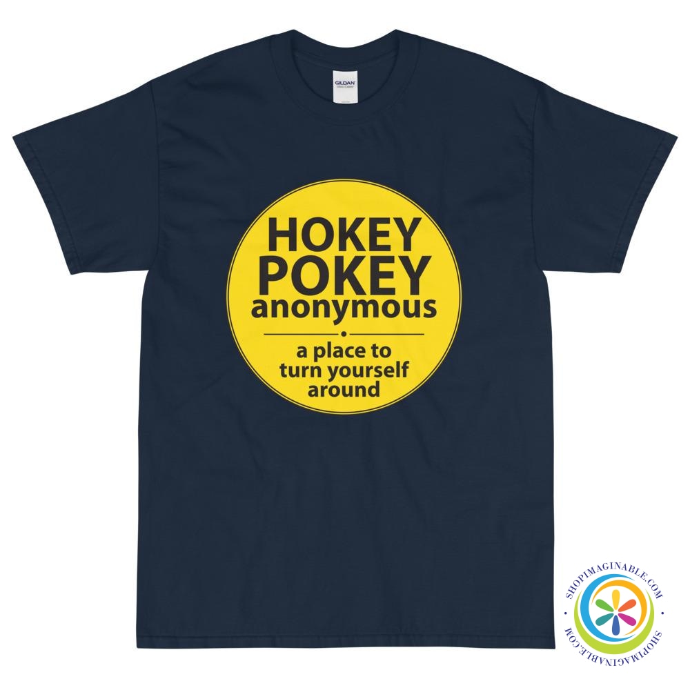 Hokey Pokey Anonymous Funny Unisex T-Shirt-ShopImaginable.com