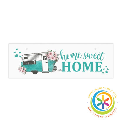 Home Sweet Home Trailer Camper Ceramic Wall Sign-ShopImaginable.com
