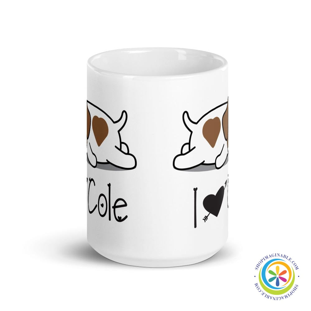 I Love My Beagle Personalized Dog Coffee / Cup-ShopImaginable.com