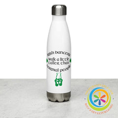 Irish Dancers Walk A Little Taller Stainless Steel Water Bottle-ShopImaginable.com
