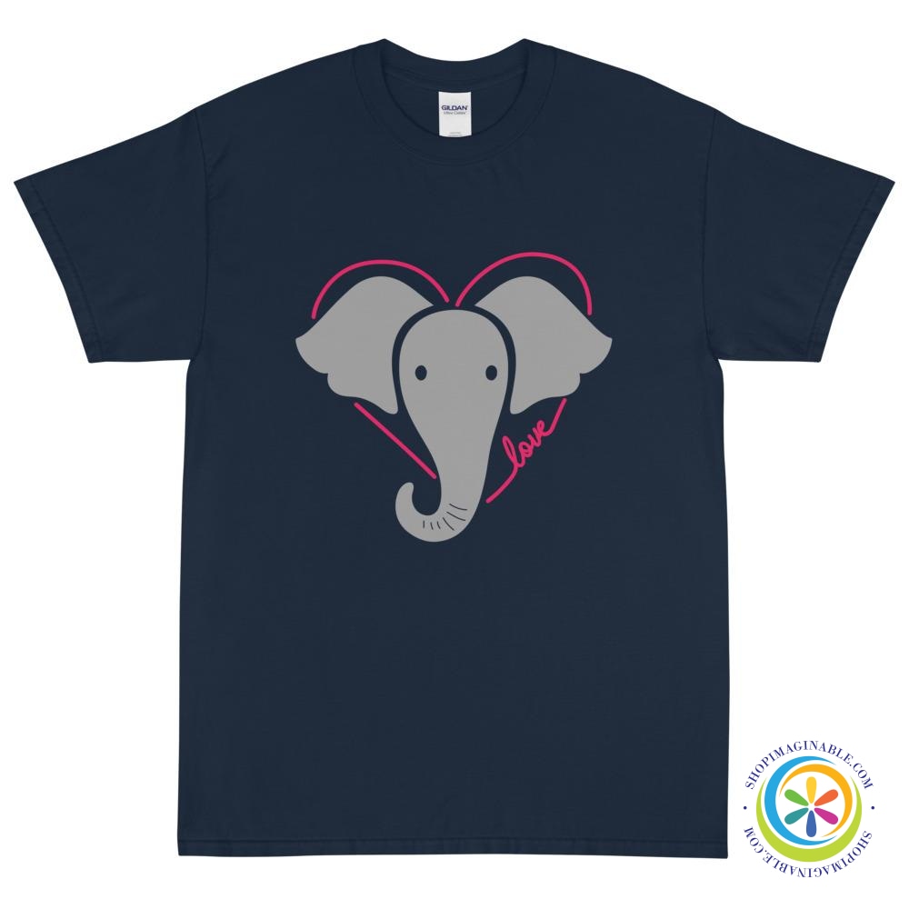 Love Elephants Not Trump Unisex T-Shirt-ShopImaginable.com