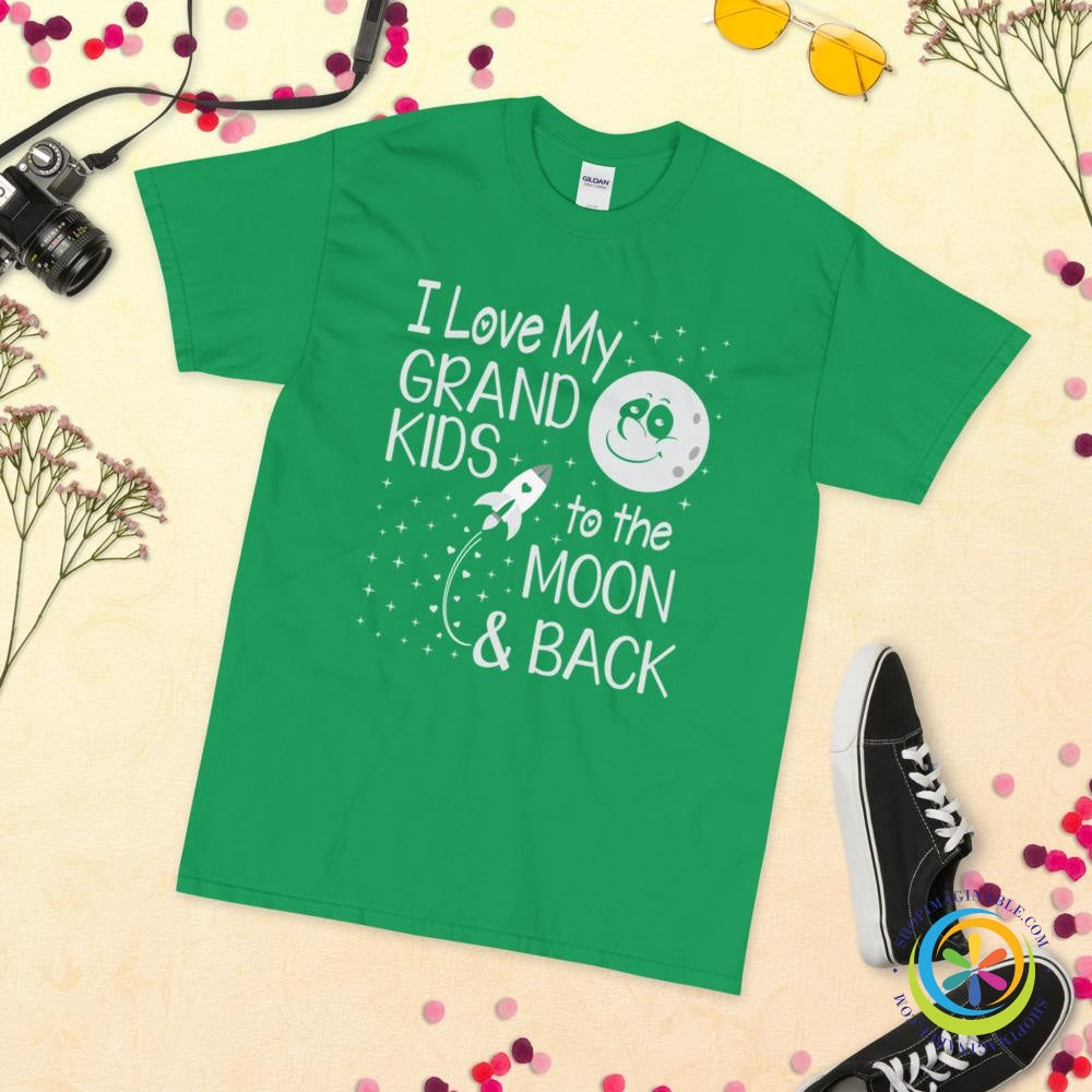 Love My Grand Kids To The Moon & Back Unisex T-Shirt-ShopImaginable.com
