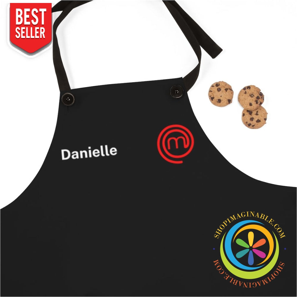 Master Chef Inspired Black Personalized Apron Accessories