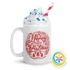 Merry Christmas Coffee Cup Mug - Holidays-ShopImaginable.com