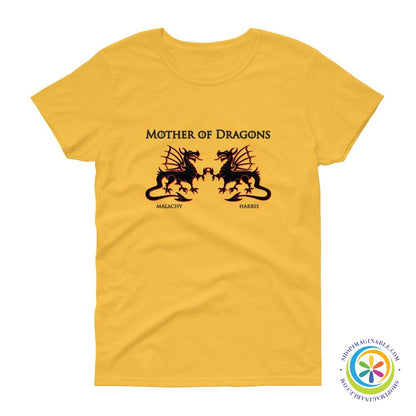Mother of Dragons Personalized Custom Ladies T-Shirt-ShopImaginable.com