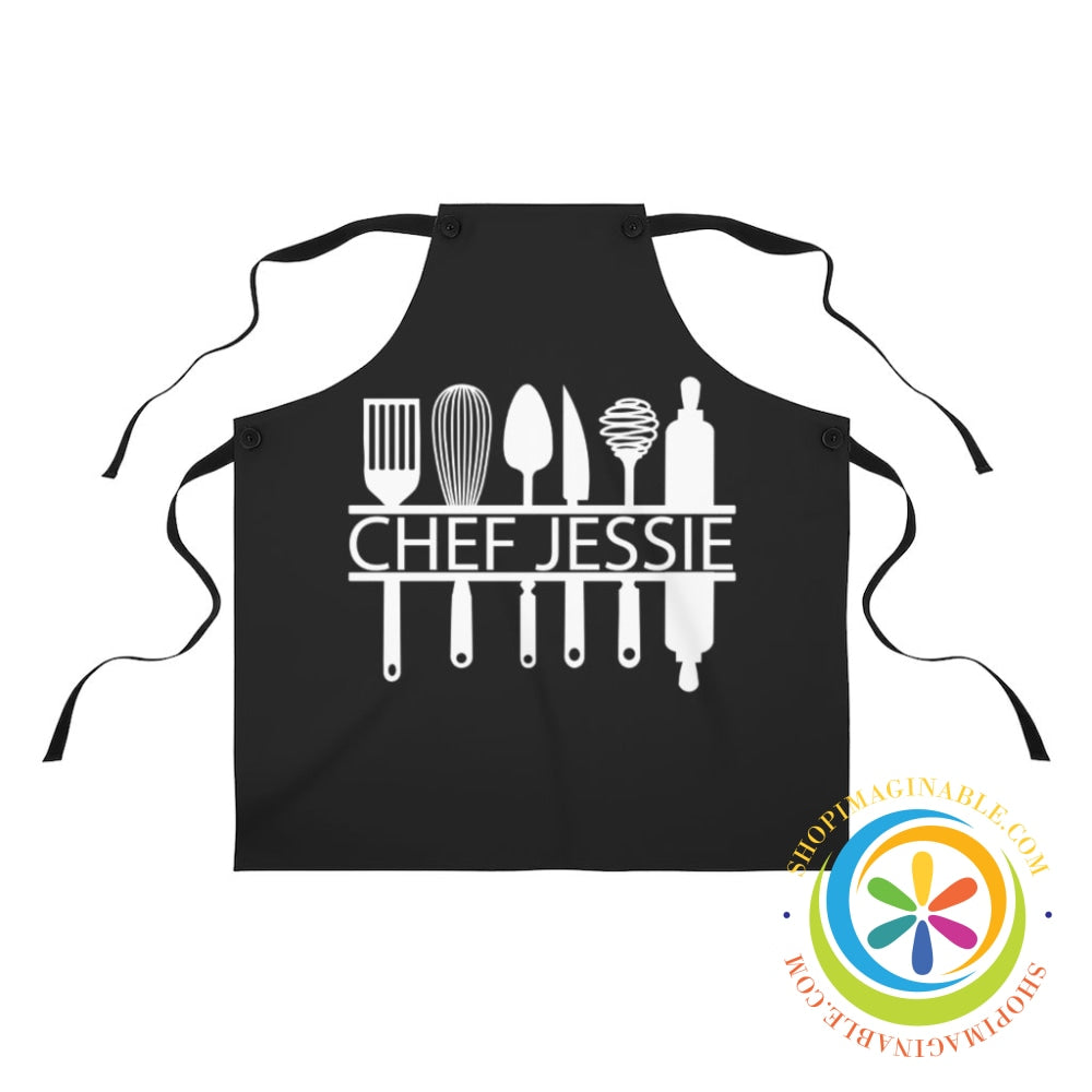 Personalized Chefs Custom Apron One Size Kitchen Accessories