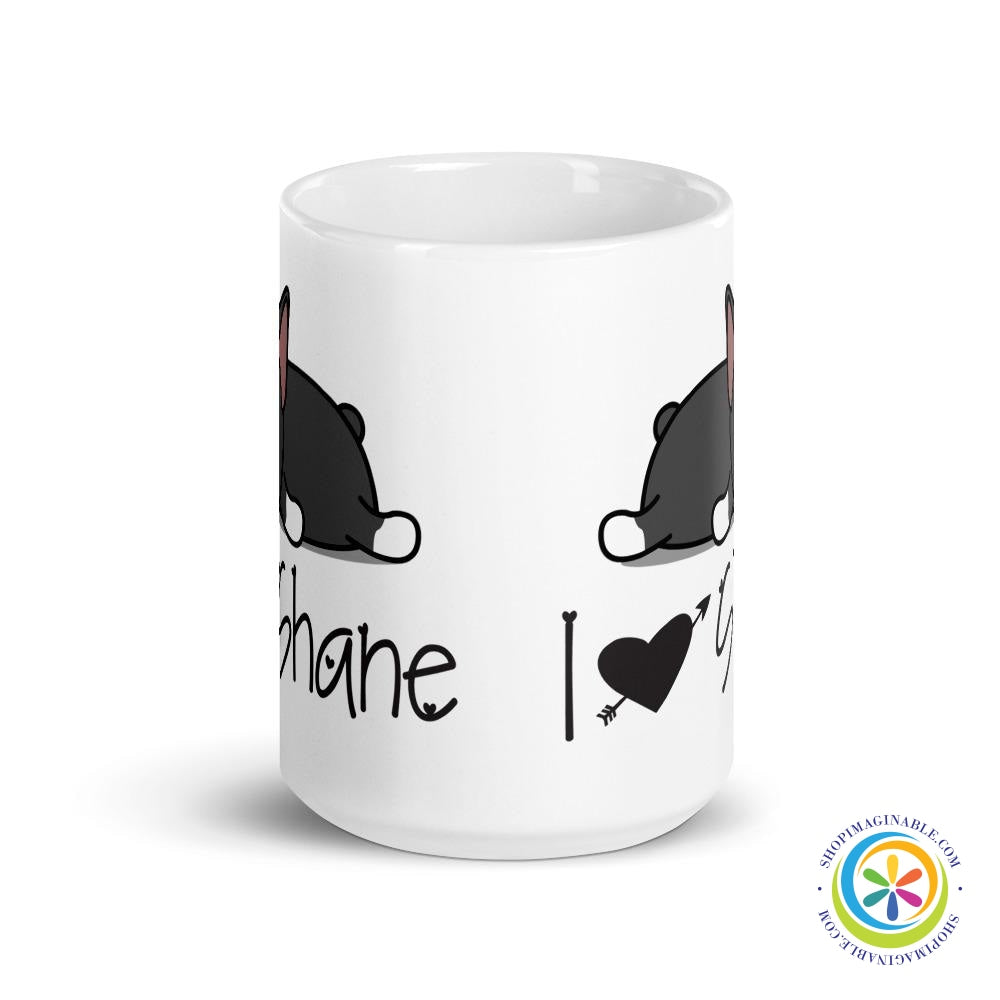 Personalized I Love My Boston Terrier Coffee Cup / Mug-ShopImaginable.com