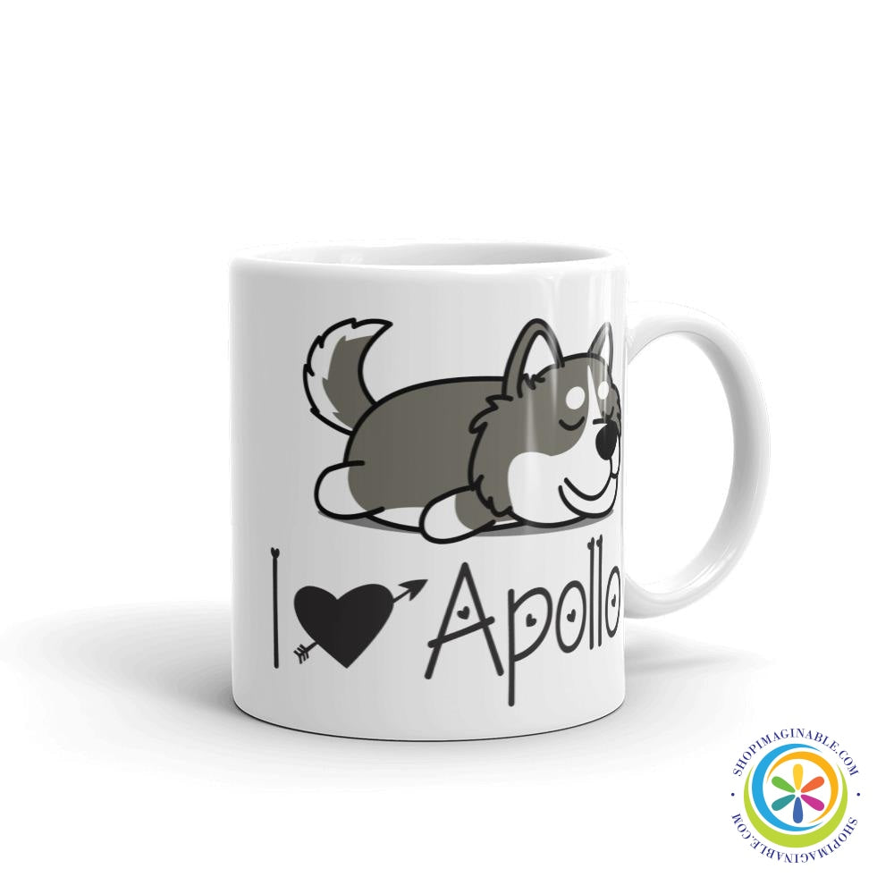 Personalized I Love My Husky Coffee Cup / Mug-ShopImaginable.com