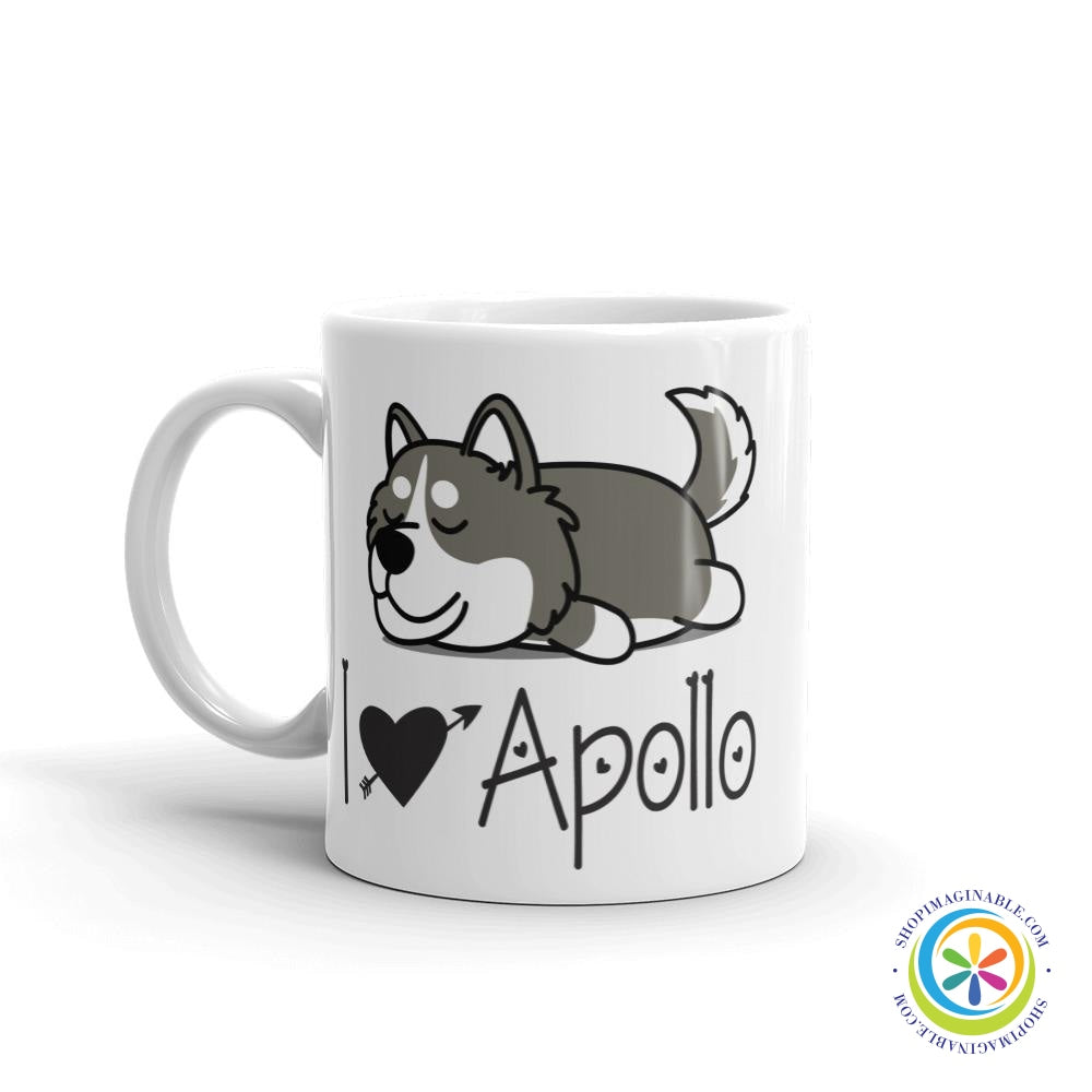 Personalized I Love My Husky Coffee Cup / Mug-ShopImaginable.com