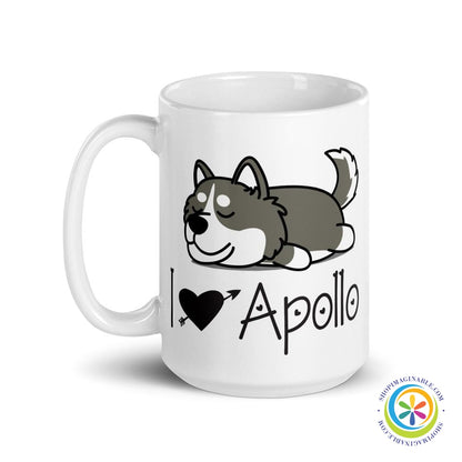 Personalized I Love My Husky Coffee Cup / Mug-ShopImaginable.com