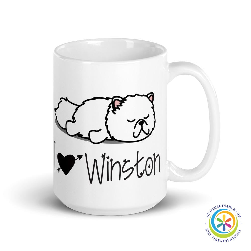 Personalized I Love My Persian Cat Coffee Mug/Cup-ShopImaginable.com