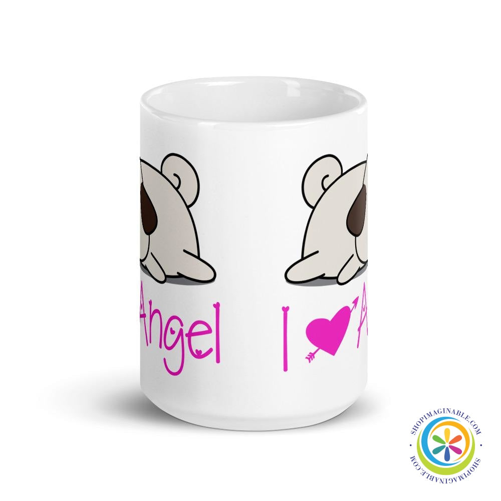 Personalized I Love My Pug Coffee Mug Cup-ShopImaginable.com
