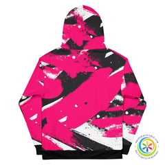 Pink & Black Vibes Unisex Hoodie-ShopImaginable.com