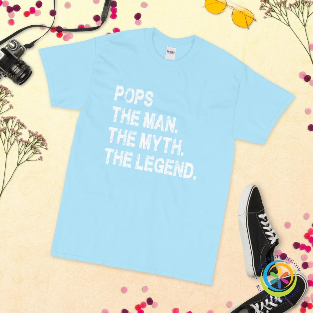 Pops. The Man. The Myth. The Legend T-Shirt-ShopImaginable.com