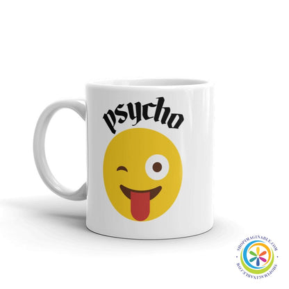 Psycho Emoji Glossy Mug-ShopImaginable.com