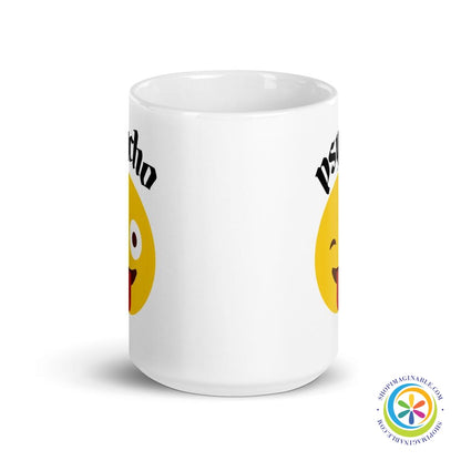 Psycho Emoji Glossy Mug-ShopImaginable.com