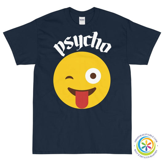 Psycho Emoji Unisex T-Shirt-ShopImaginable.com