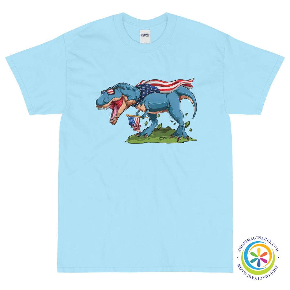 RAWR American Dinosaur Unisex T-Shirt-ShopImaginable.com