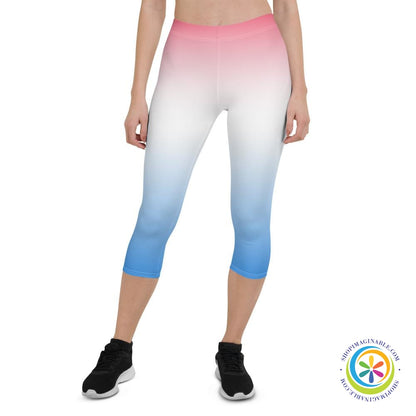 Rocket Pop Popsicle Capri Leggings-ShopImaginable.com