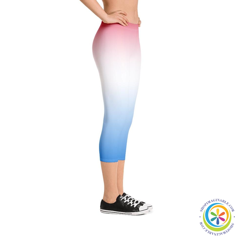 Rocket Pop Popsicle Capri Leggings-ShopImaginable.com