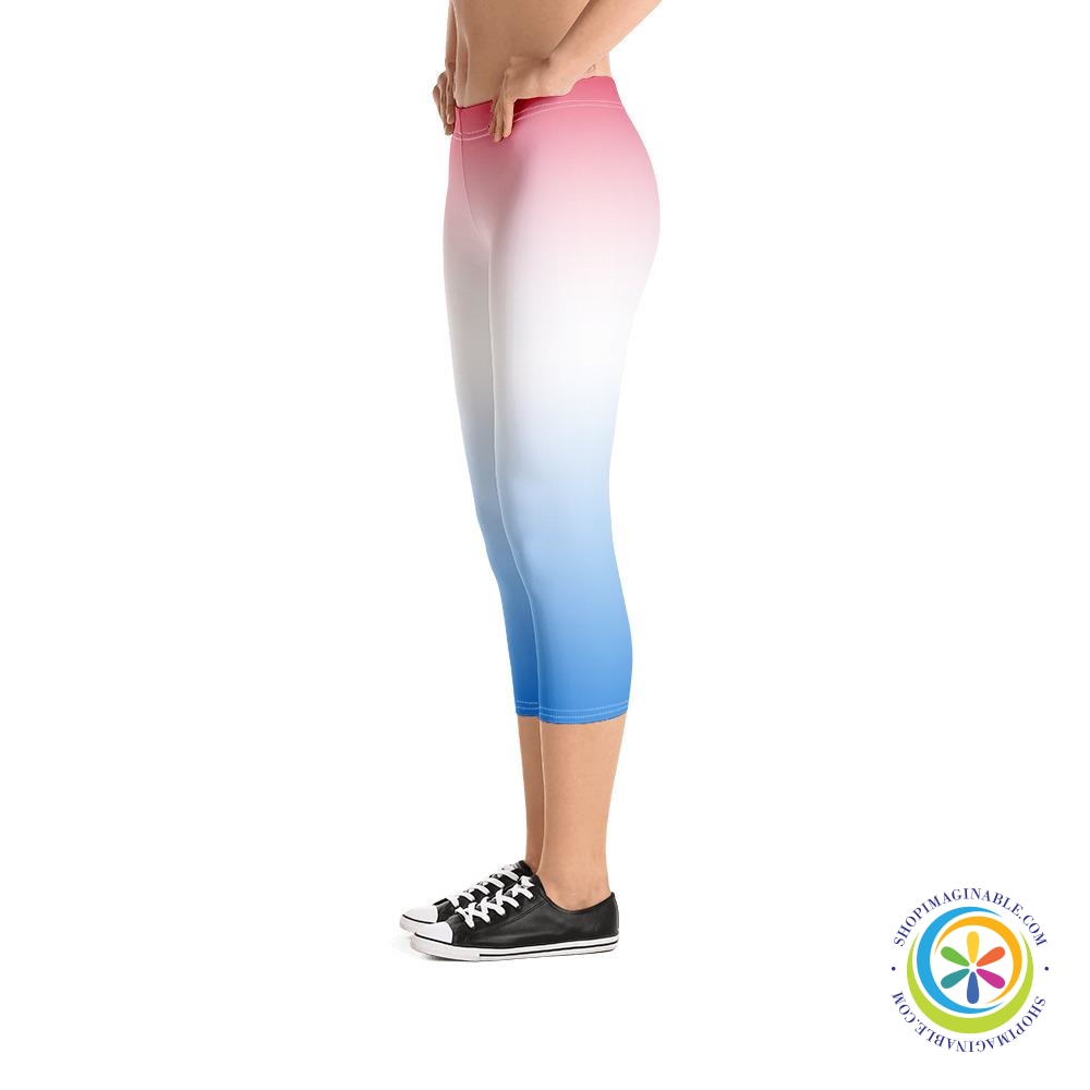 Rocket Pop Popsicle Capri Leggings-ShopImaginable.com