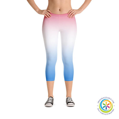 Rocket Pop Popsicle Capri Leggings-ShopImaginable.com