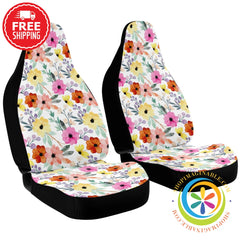 Shabby Chic Floral Car Seat Covers-ShopImaginable.com